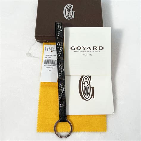 keychain goyard|goyard sesame key rings.